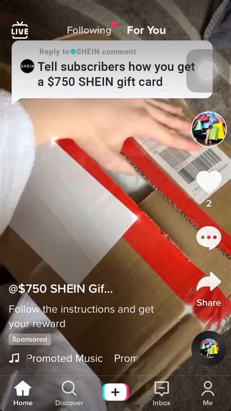 shein gift card scam